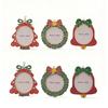 Festive Christmas Metal Photo Frame Ornament - Enhance Your Holiday Atmosphere