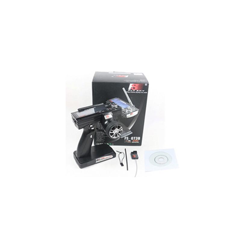 Flysky FS-GT3B 2.4G 3CH Gun RC System Transmitter with Receiver For RC Car Boat with LED Screen