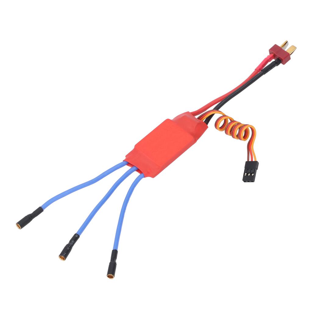 Brushless Electronic Speed Controller Anti Interference Drone ESC with T Plug for FPV F450 Mini Quad