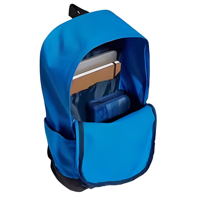 Adidas Neo New Sports Large Capacity Color Block Polyester Backpack Unisex Backpack Blue HC7243