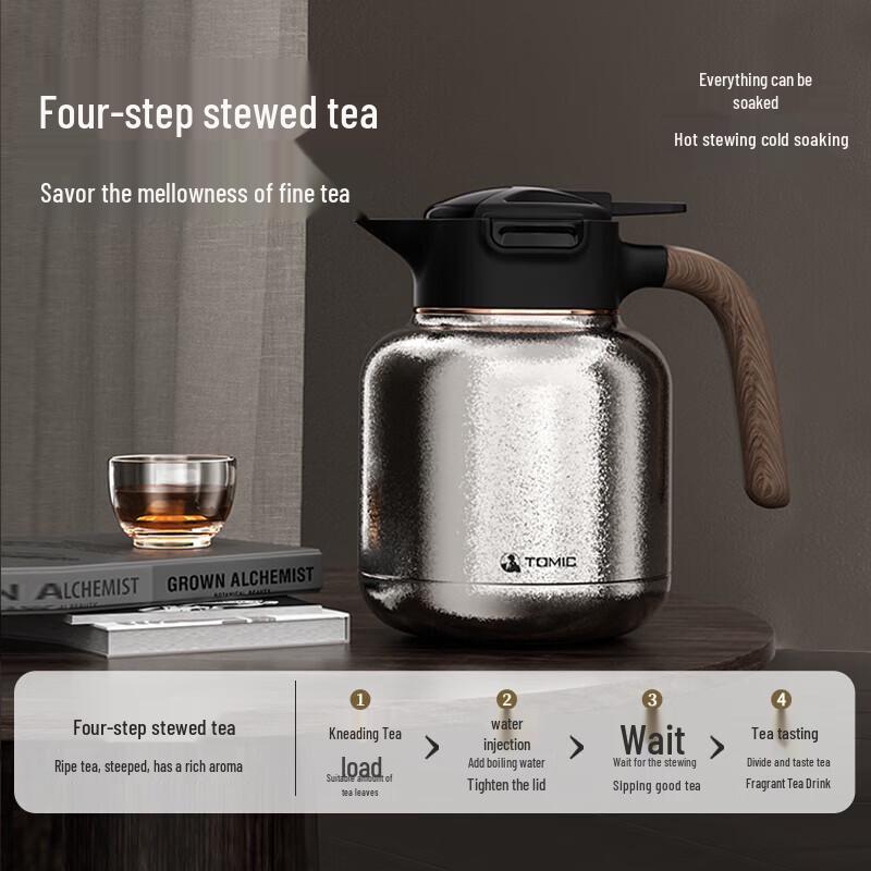 

TOMIC Smart Temperature Display Tea Pot