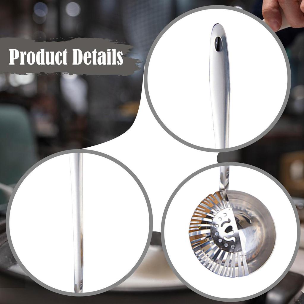Mestolo da Zuppa Pentola Colino Cucchiaio Utensile da Cucina Schiumarola da Cucina Scolapasta per Negozio Ristorante