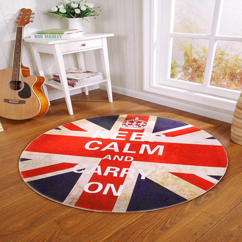 Cute Cartoon Cherry Blossom Magic Tarot Round Carpet Home Living Room Bedroom Floor Decoration Computer Chair Mat Carpet