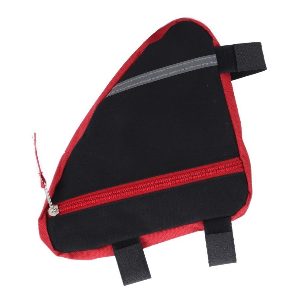 Quick Installation Bike Bag 600D Nylon Fabric Triangle Bicycle Bag  Folding Bike Use