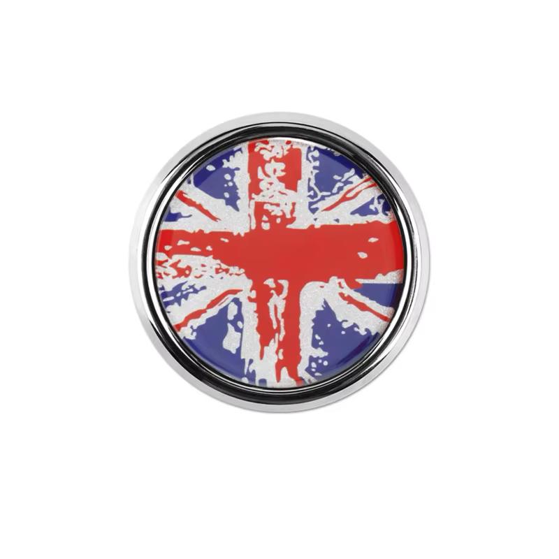 3D Metal Car Front Grille Emblem Badge Sticker For MINI JOHN Cooper S Works JCW R56 R60 R61 F50 F54 F55 F56 F60 Auto Accessories