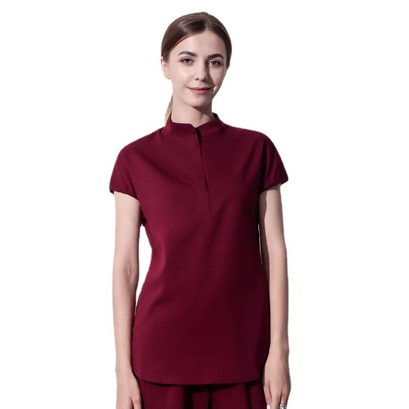 High-end surgical gowns dental operating room hand-washing gowns stretch women's hand-brushing gowns doctor and nurse