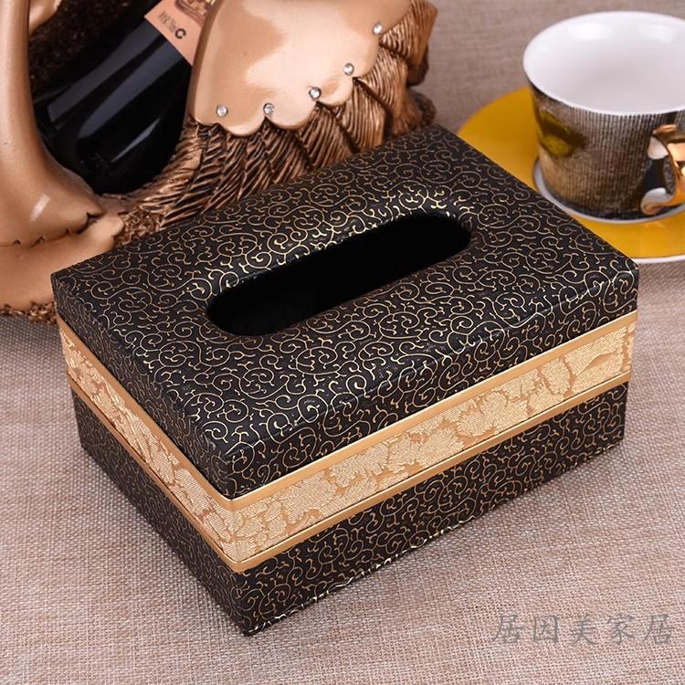 High Quality Leather Tissue Box Napkin Holder Paper Case Bathroom Tissue Box Cover Car Napkin Storage Modern Toilet Paper Box