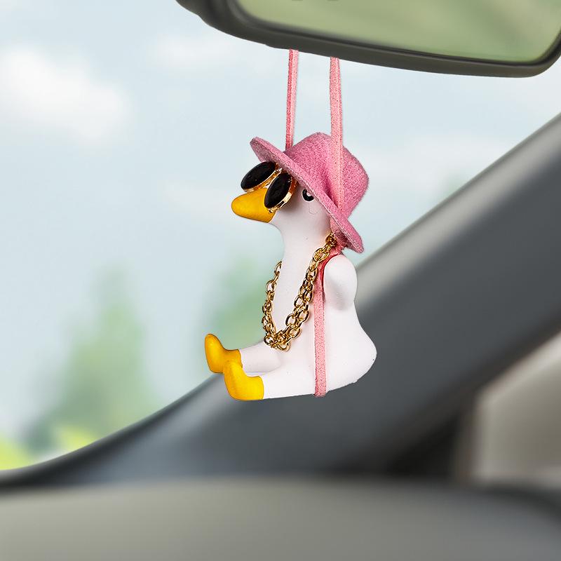 Schwingende Enten Autoanhänger - Wesentliches Auto-Innenraum-Ornament