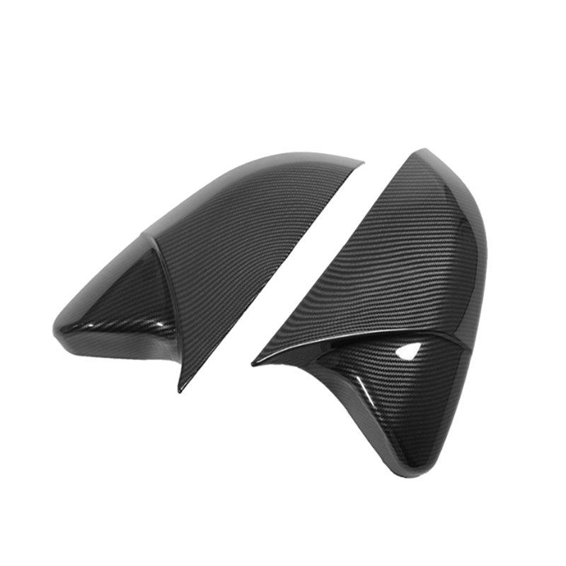 For Honda Civic 2016- Car Rearview Mirror Shell Side Wing Mirror Cover Accessory Parts Carbon Fiber Pattern