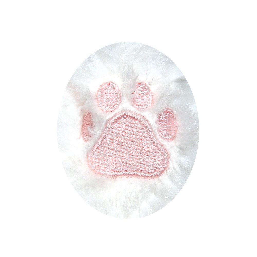 Sun Lemon Lap Cat Plush Toy Small White Odd Eyes