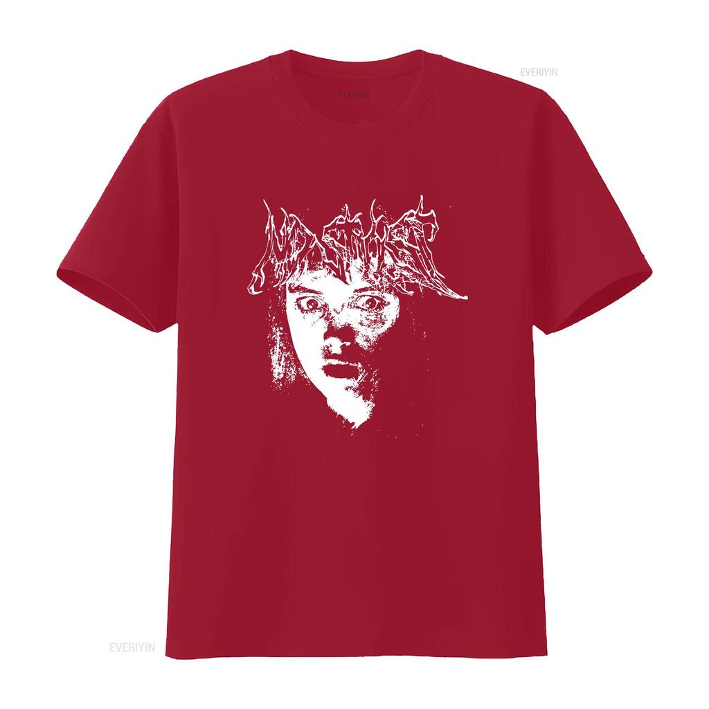 Destroy Lonely No Stylist T-shirt in Cotone Pesante vintage Lavata streetwear Unisex Leggermente Comoda Versatile Elastica Morbida