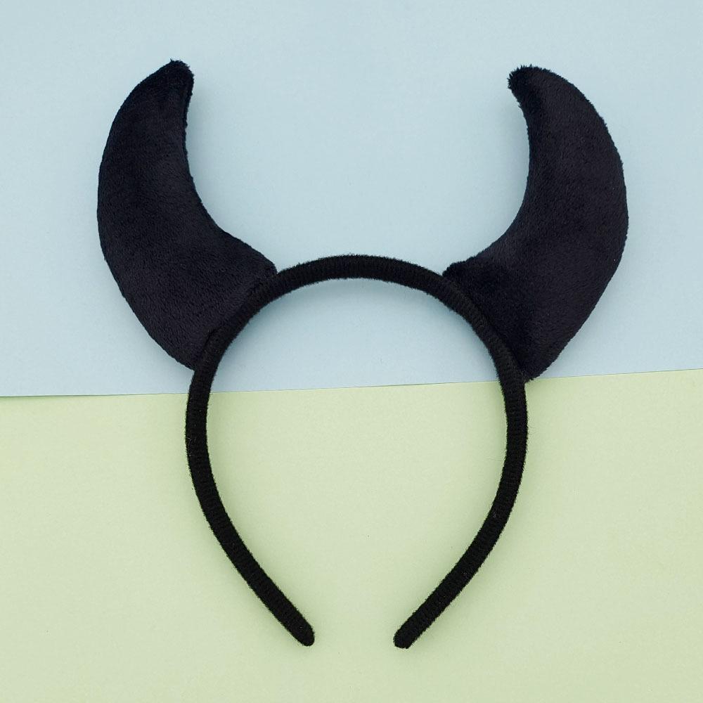 Halloween & Christmas Faux Horn Headband for Adults and Children - Festival, Performance, Masquerade Party Ears Headwear