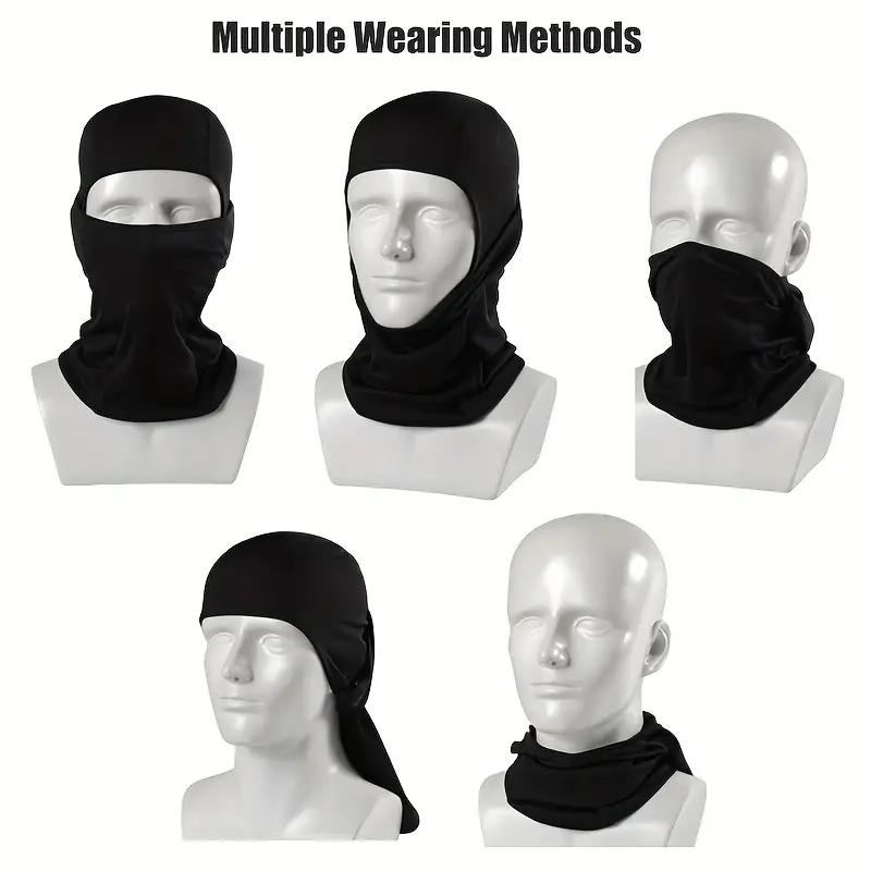 Tactical Windproof Balaclava for Bicycle Riding, Full Cover, Outdoor Hunting, Hiking Head, Warm Shield, Ski Scarf NEW