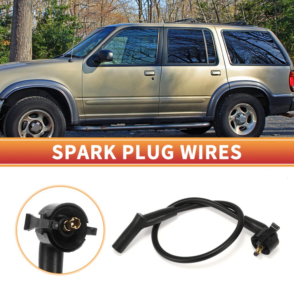 UXCELL 6 Pcs Car Spark Plug Coil Wires Ignition Coil Harness Cable Fit for Ford Explorer 1997-2000 4.0L OHV