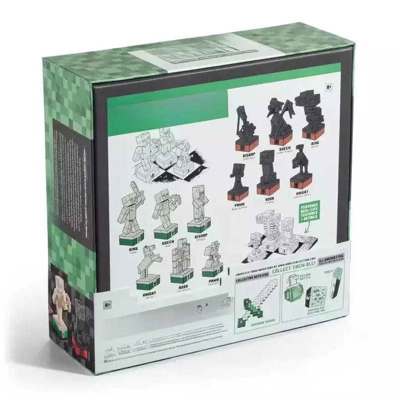 Games Gift Set: Customized Chess Board Theme Chess Set With Miniature Figures And Board Game Chess Game