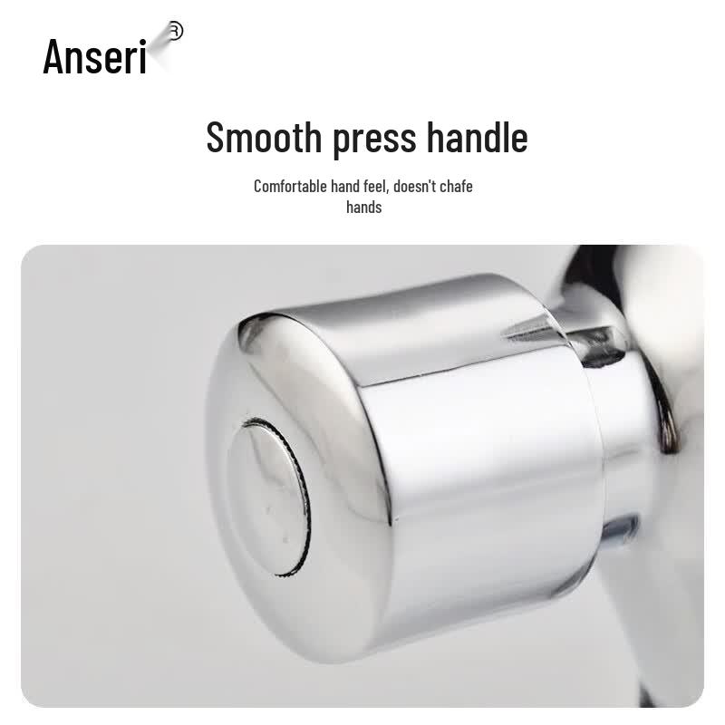 Ansaierui Self-Closing Manual Squat Toilet Flush Valve