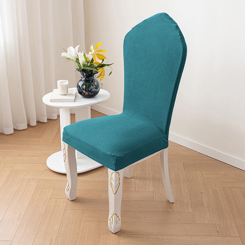 Thickened and High Non-slip Chair Cover American Seat Cover Luxury Dining Table Stool Cover Dust Resist and Wear-resistant All Seasons