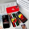 A-Abarth LOGO Transparent TPU Phone Case For IPhone 17 11 12 13 14 15 16 Pro Max 16 Plus Cover