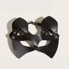 Máscara de Olhos BDSM com Rebite e Design Vazado Tira Ajustável Máscara Erótica para Roleplay Acessório Sexy de Mascarada para Roleplay para a Intimidade de Casais