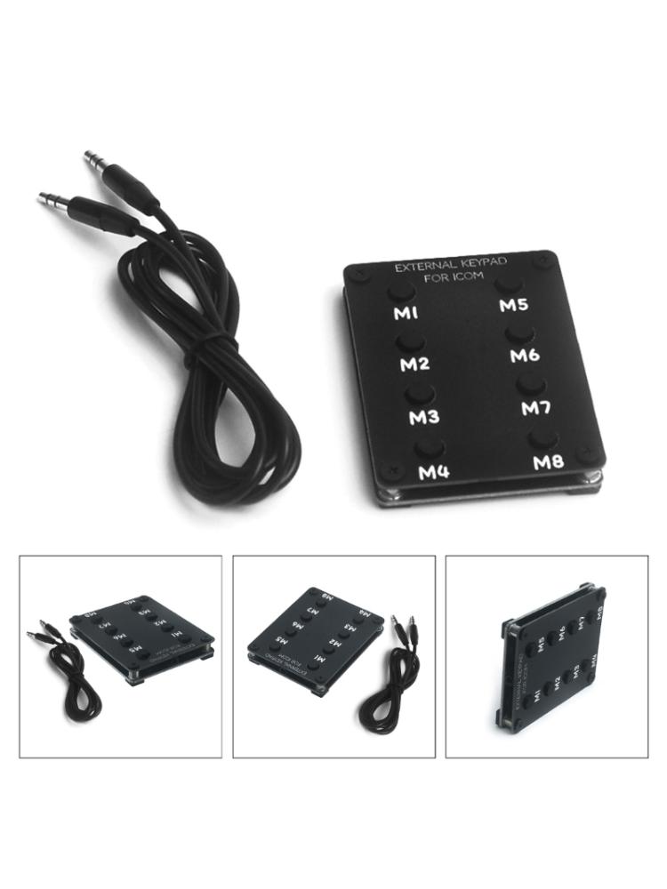 Externí klávesnice Rádio Klávesnice pro rychlé ovládání pro vysílačky Zlepšuje zážitek