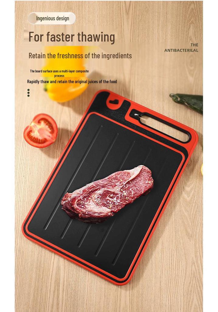 304 Stainless Steel Double-Sided Cutting Board with Sharpener, Wheat Straw & Plastic Kitchenware.