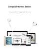 S6 Sports Wireless Bluetooth Earbuds with Heavy Bass for Apple & Android