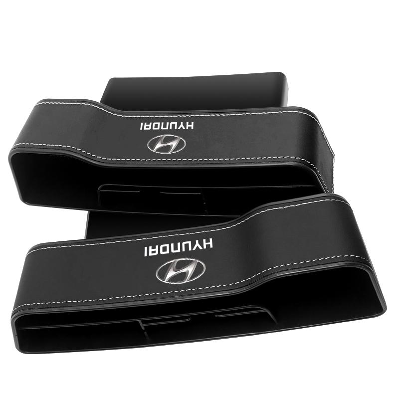 

2 шт. Многофункциональный органайзер для автомобильного сиденья, ящик для хранения в щель сиденья, автотовары для Hyundai H-1 I40 I30 I20 I10 IX35 IX25 Tucson Getz Terracan Accent