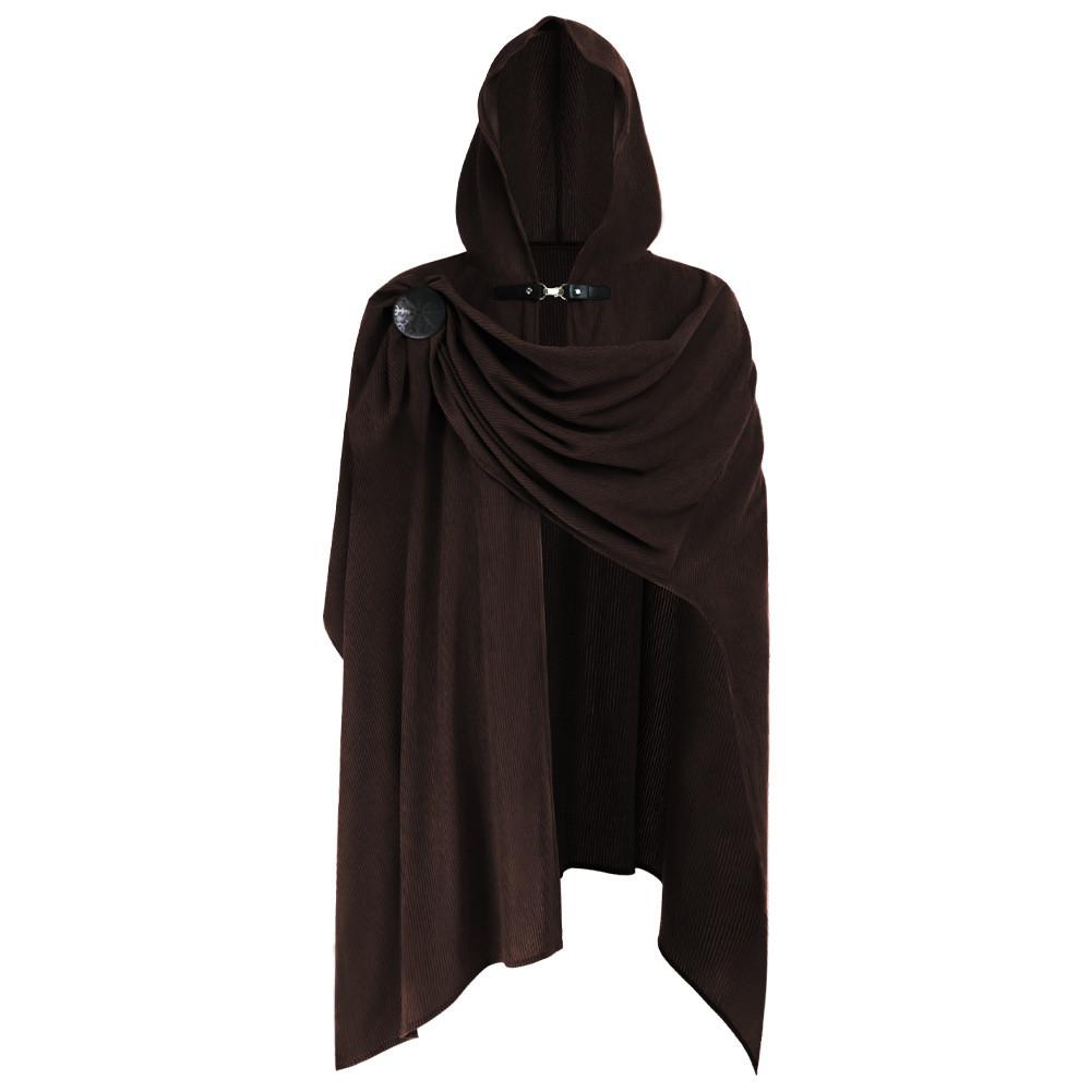 Cosplay Corduroy Cloak For Halloween Costume Theatre Stage Performances Unisex
