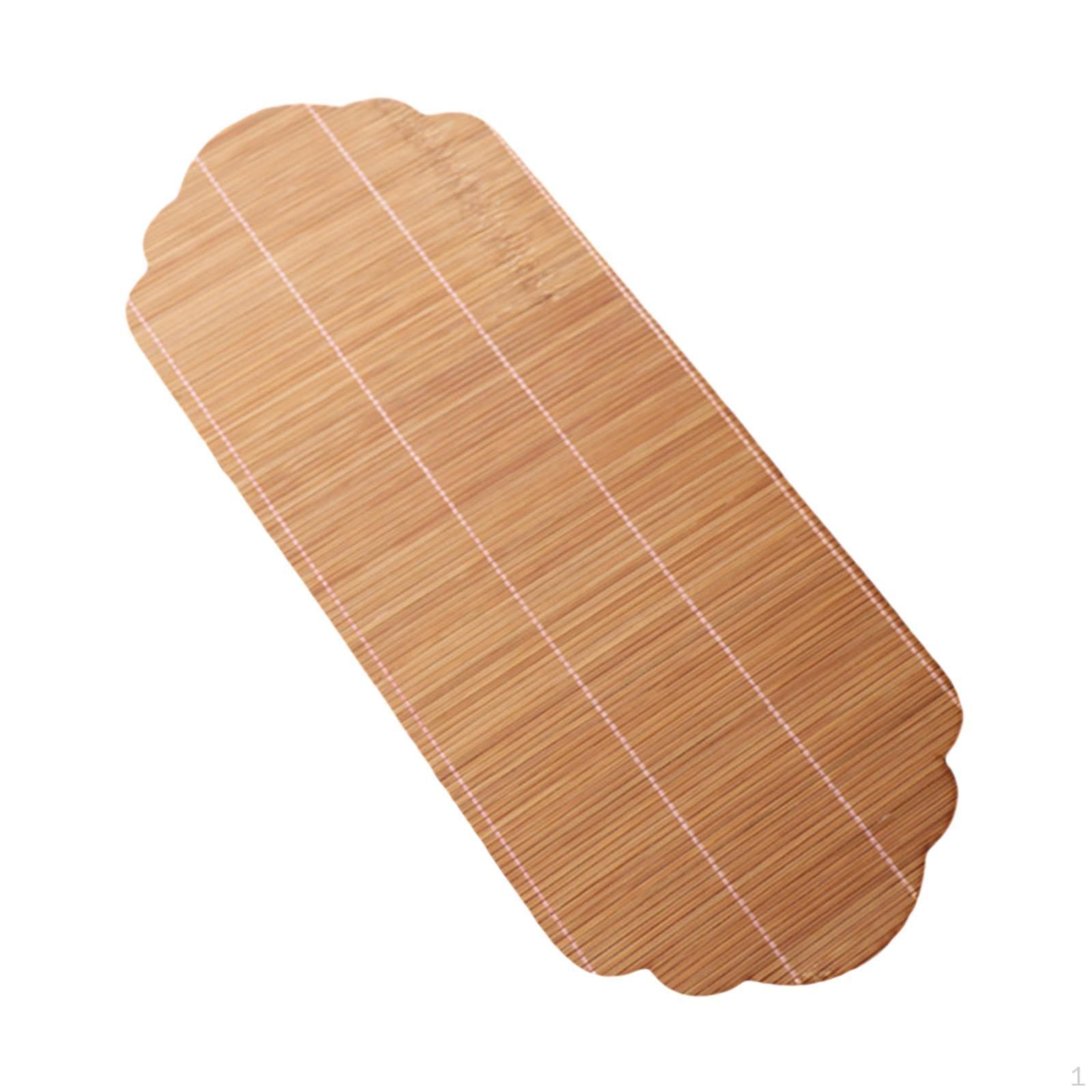 

Подставка под тарелку из бамбука, термостойкая, 19,69 x9,06 традиционная декоративная кухня Oval