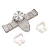 Broom and Mop Holder Suction Cup Wall Mounted PET 2 Hangers Broom and Mop     for Bathroom Kitchen Garden Laundry Room