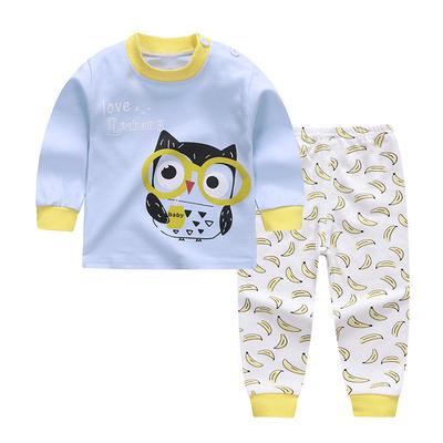 Christmas 0-4 Years Baby Toddler Long Sleeve Fashion Sleepwear Suits Coat Pyjama