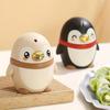Penguin Toothpick Box Cartoon Cute Animal Automatic Press Type Toothpick Tube Storage Dustproof Toothpick Bottle Practical Tools