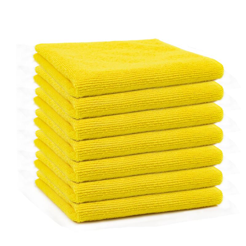 Multi-Purpose Absorbent Cleaning Cloth - Dish, Appliance, and Car Wash Towel with Scouring Pad