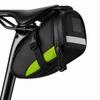 1.2L Capacity Bike Saddle Bag Waterproof Cycle Storage Bag Cycling Tail Bag  Under Seat Storage