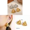Geometric Stainless Steel Triangle Earrings For Women Fashion Jewelry