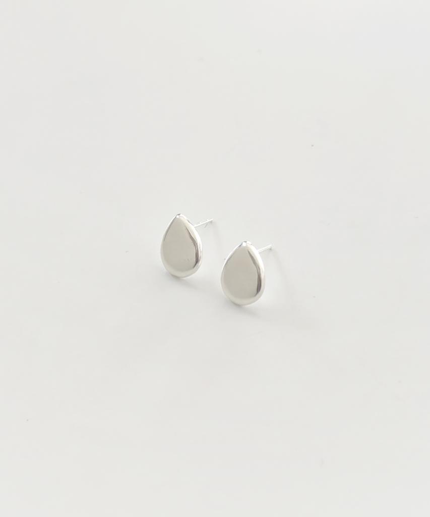 Still Instant Rose With Dew - Earring 02