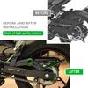 For Ninja400 Z400 Ninja 250 400 2017-2023 2022 Motorcycle Rear Fender Mudguard Wheel Hugger Splash Guard Bracket Accessories