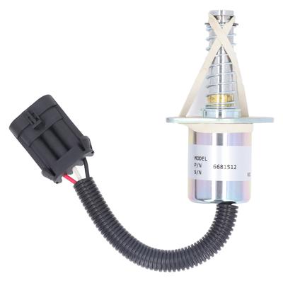 12V Bremsmagnetventilspule 6681512 Kraftstoffabschaltmagnetventil für Bobcat Kompaktlader S150 S160