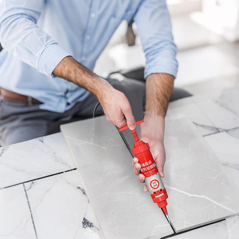 Ceramic Repair Filler 150ml Rust-Proof Marble Floor Grout Repair Adhesive Heat-resistant Water-resistant Quick Dry Sealant Putty