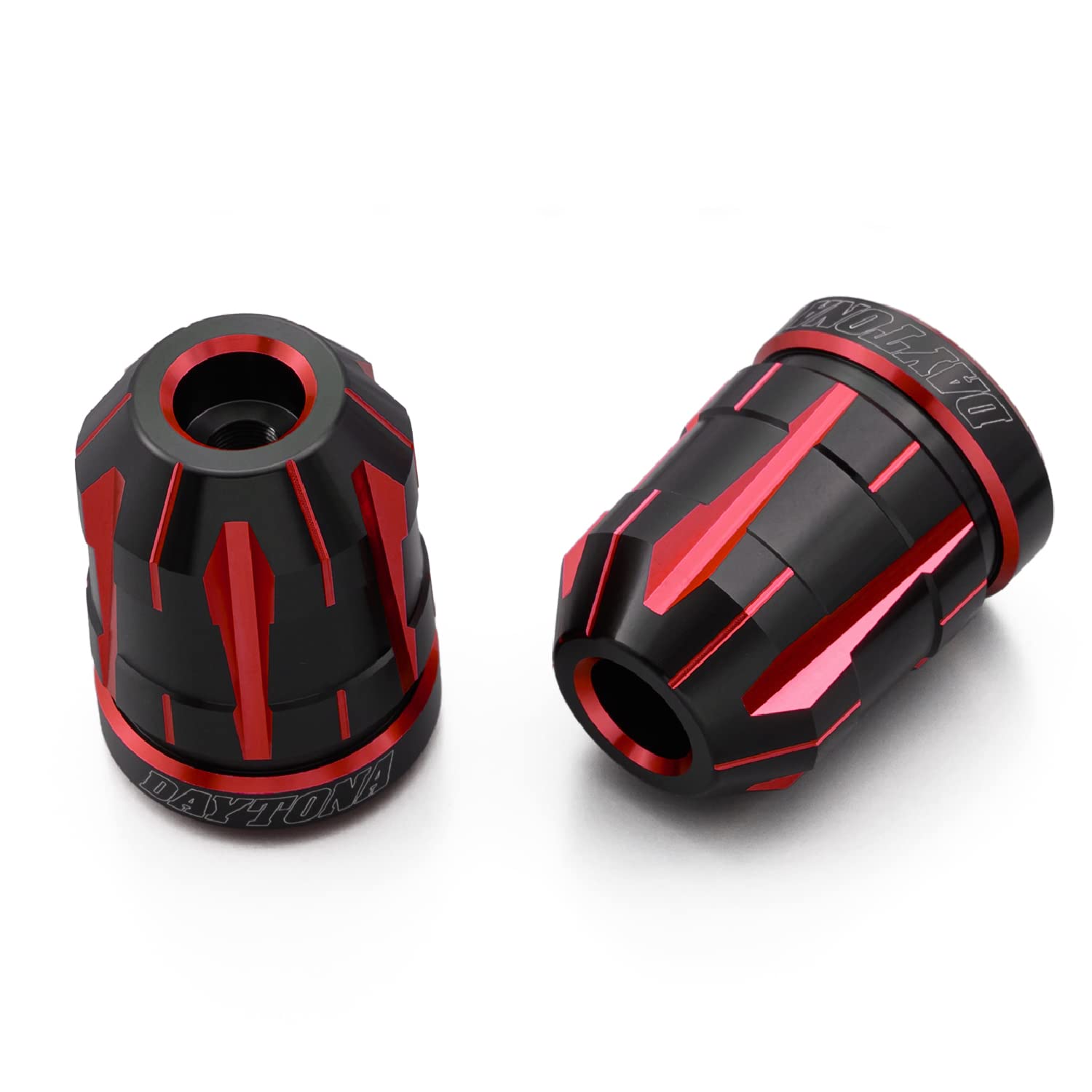 

Daytona PREMIUM ZONE Motorcycle Bar End for Honda TECHNO Red 99720 (M6)