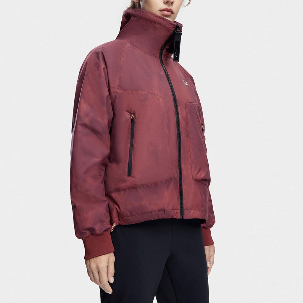 New FILA Puffer Jacket Women's All Over Print A11W341906F-ZA