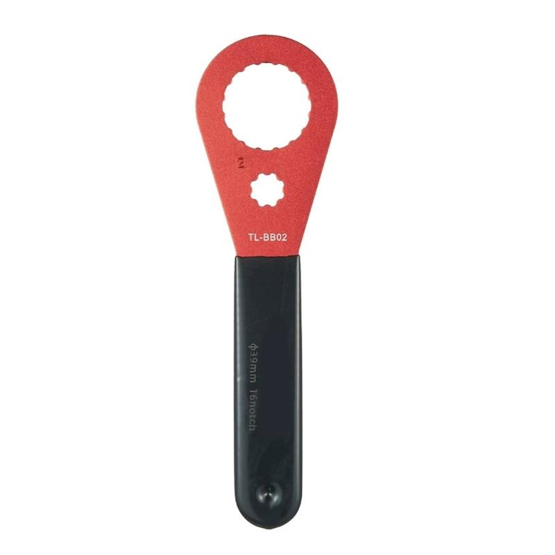 Bicycles Bottom Brackets Wrenches 44 mm 16 Notches Bike Repair Tool with Rubber Grip for Bottom Brackets Installation Work