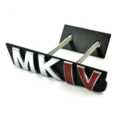 MKIV Car Front Grille Grill Emblem Badge Auto Styling