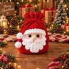 Christmas Crochet Character Gift Pouch Christmas Crochet Gift Bag