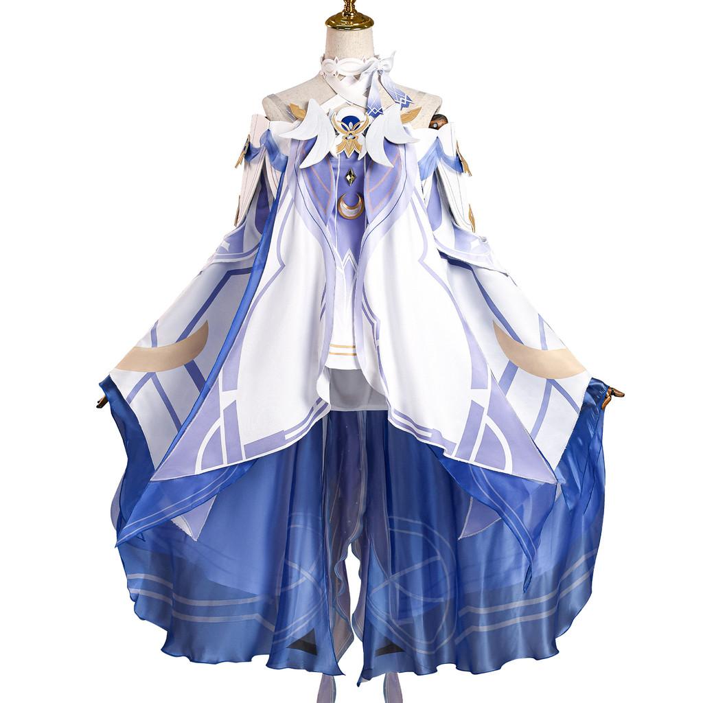 Genshin Impact Columbina Hyposelenia Cosplay Costume For Anime Role Play