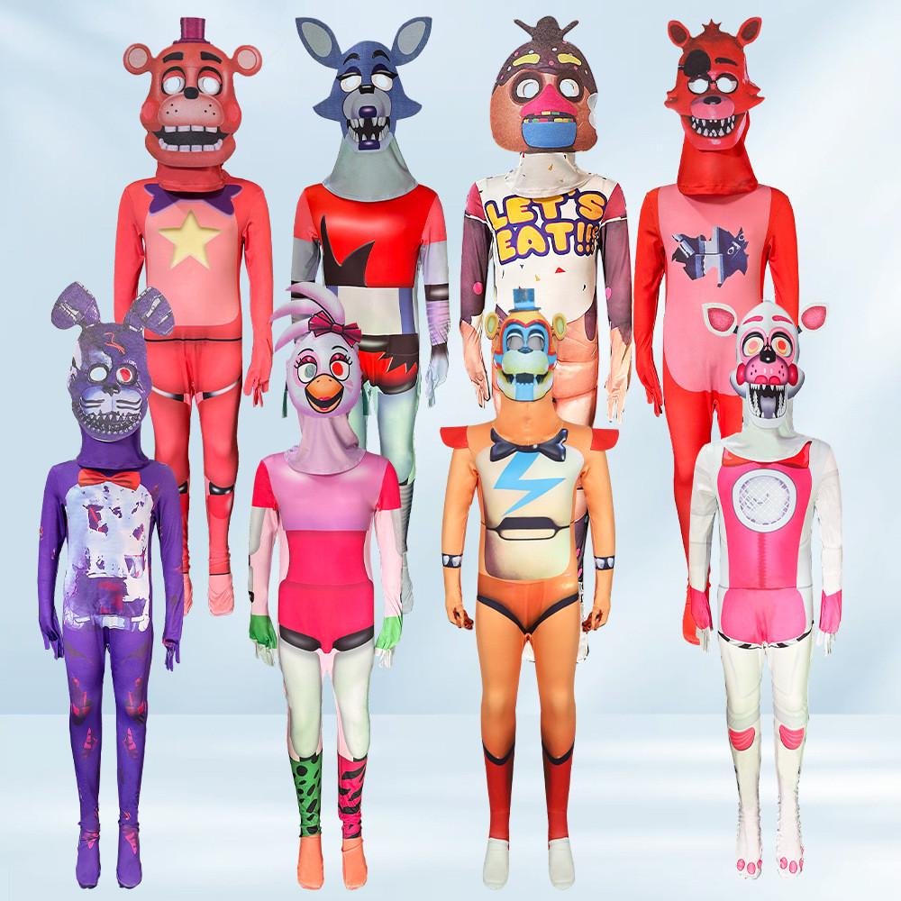 Playtime Poppy Cosplay Costume Cartoon Jumpsuits Halloween Party Performance