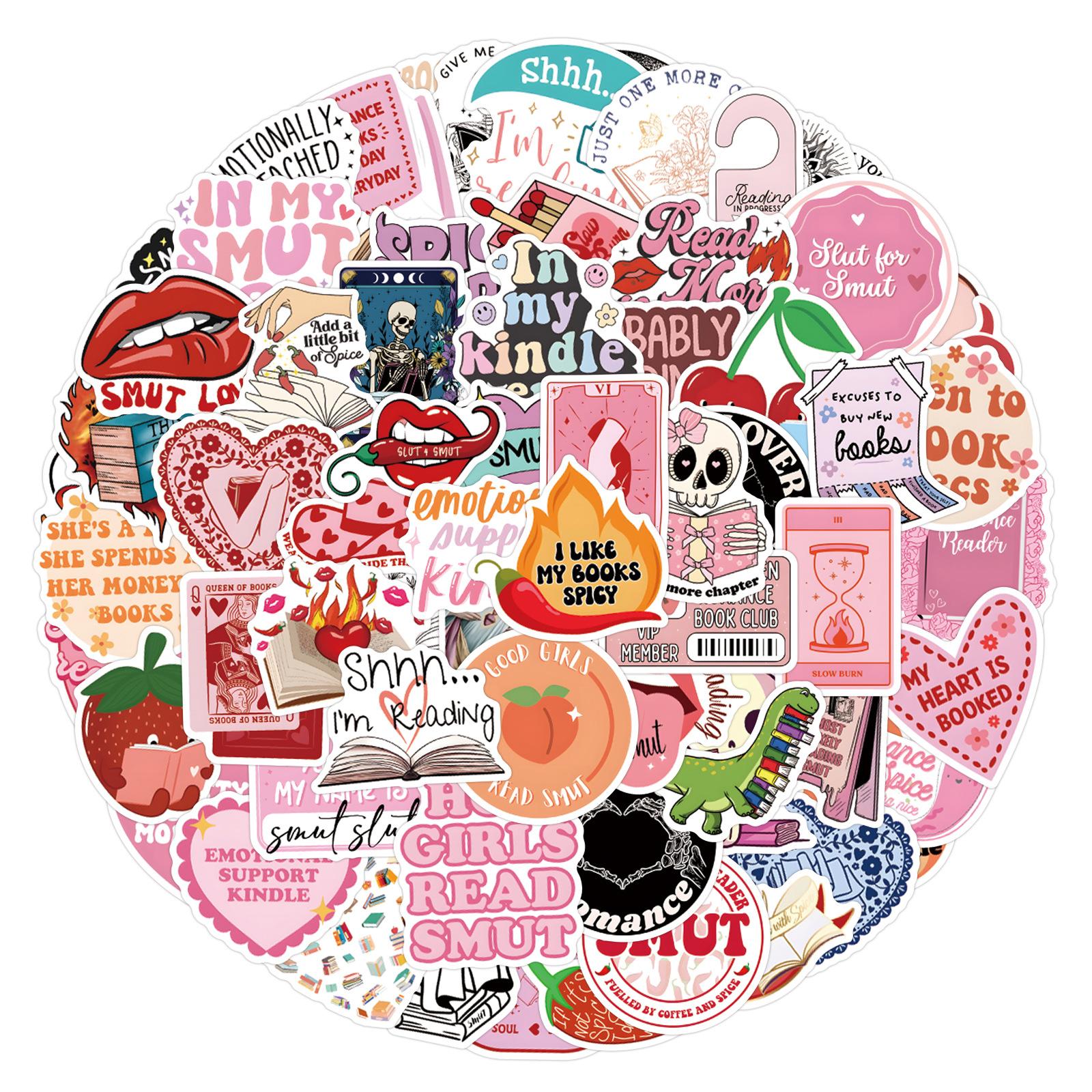 

110 Новых Смазливых Книжных Граффити Наклеек Украшают Блокнот Чемодан Мобильный Телефон DIY Наклейки