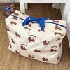 Large Capacity Storage Bag Water Resistant Quilt Blanket Organizer Travel Home Storage Bag Multi Purpose Storage Sack Clothes Storage Container