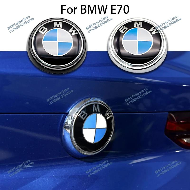 BAAM1 2025 Hot 1PC Sticker Emblem 100mm 95mm Hood Rear Trunk Logo For BMW Dedicated F15 F16 51147294465 E70 51147157696 Decoration Ac