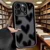 Schwarzes Spitzen-Herz-Muster Luxuriöse Anti-Rutsch-TPU-Handyhülle Für Xiaomi Redmi Note 15 14 13 12 11 10 9 Pro Vollständige Schutzhülle